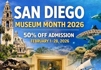 サンディエゴ ミュージアム マンス 2026