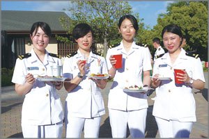 J C C 主催 海上自衛隊 練習艦隊歓迎会 盛大に開催 サンディエゴゆうゆう